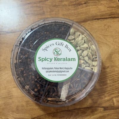 Spice Gift Box — 100% Organic, 100% organic from Spicy Keralam, Alappuzha, Kerala