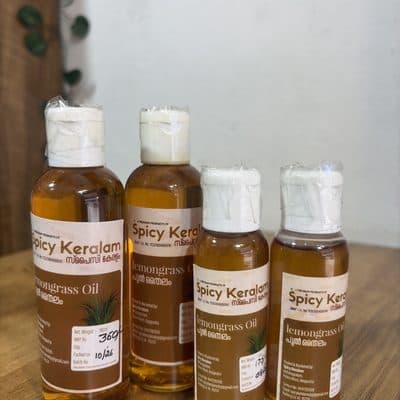 Lemongrass Oil — 100% Organic, 100% organic from Spicy Keralam, Alappuzha, Kerala